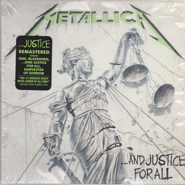 Metallica : ...And Justice For All (CD, Album, RE, RM)