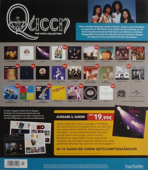 Queen : A Night At The Opera (LP, Album, RE, RM, Emb)