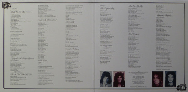 Queen : A Night At The Opera (LP, Album, RE, RM, Emb)