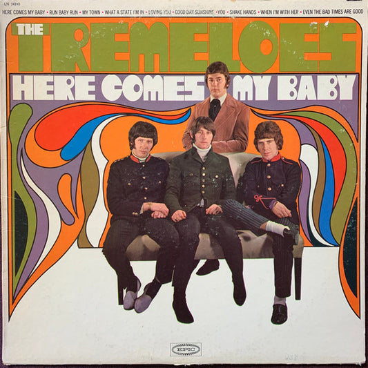 The Tremeloes : Here Comes My Baby (LP, Album, Mono, Pit)
