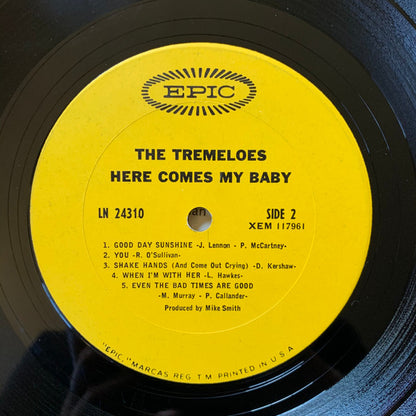 The Tremeloes : Here Comes My Baby (LP, Album, Mono, Pit)