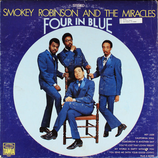 Smokey Robinson And The Miracles* : Four In Blue (LP, Album, Ind)