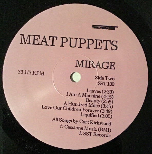 Meat Puppets : Mirage (LP, Album, Pal)