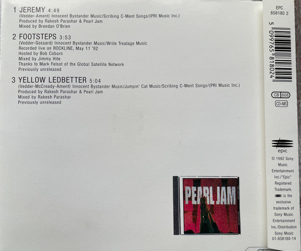 Pearl Jam : Jeremy (CD, Maxi)
