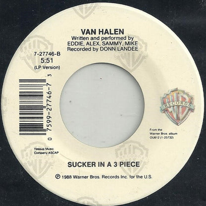 Van Halen : Finish What Ya Started  (7", Single, SP )