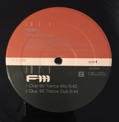 Filter (2) : Take A Picture (12")