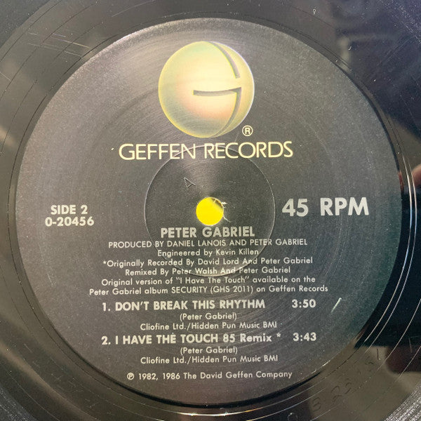 Peter Gabriel : Sledgehammer (12", Maxi, All)