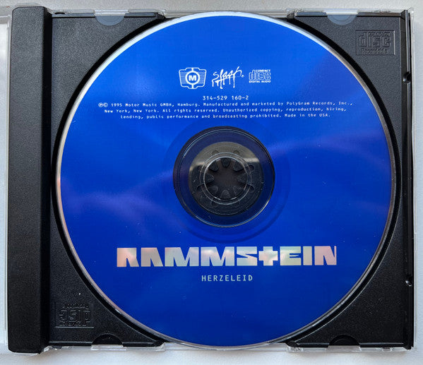 Rammstein : Herzeleid (CD, Album, RE, Son)