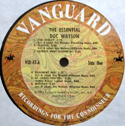 Doc Watson : The Essential Doc Watson (2xLP, Comp, RE)