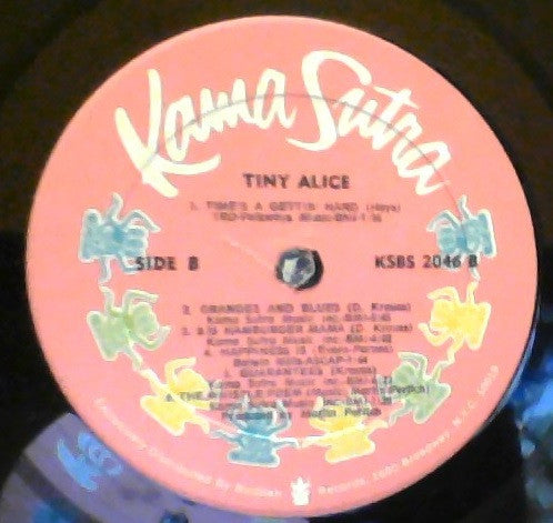 Tiny Alice : Tiny Alice (LP, Album, Son)