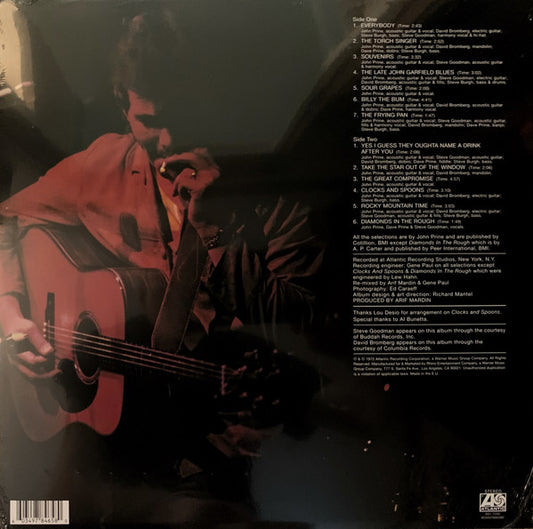 John Prine : Diamonds In The Rough (LP, Album, RE, 180)