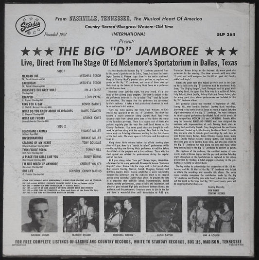 Various : Big "D" Jamboree (LP, Album)