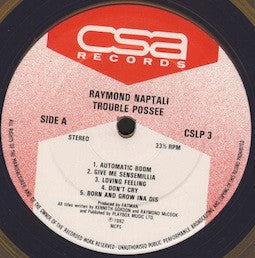 Raymond Naptali : Trouble Possee (LP, Album, Yel)