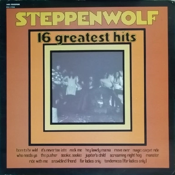 Steppenwolf : 16 Greatest Hits (LP, Comp, RE, Glo)