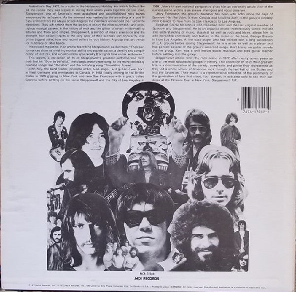 Steppenwolf : 16 Greatest Hits (LP, Comp, RE, Glo)