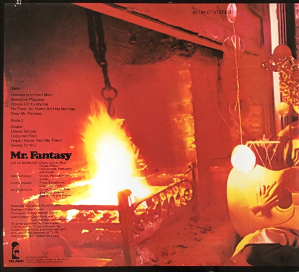 Traffic : Mr. Fantasy (LP, Album, RE)