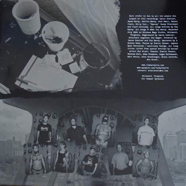 Tim Barry : Rivanna Junction (LP, Album, Ltd, RP, Bee)