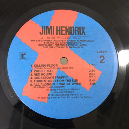 Jimi Hendrix : Kiss The Sky (LP, Comp)