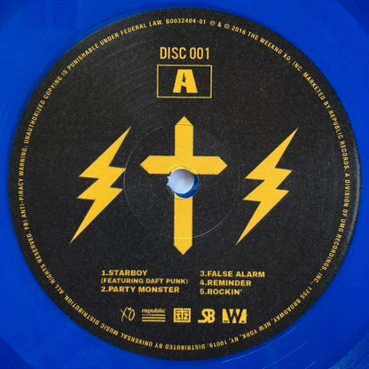 The Weeknd : Starboy (2xLP, Album, Ltd, RE, Blu)