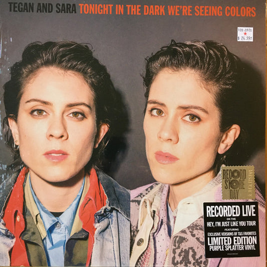 Tegan and Sara : Tonight In The Dark We're Seeing Colors (LP, Album, RSD, Ltd, Pur)