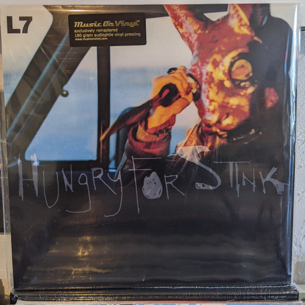L7 : Hungry For Stink (LP, Album, RE, 180)