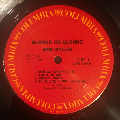 Bob Dylan : Blonde On Blonde (2xLP, Album, RE, Pit)