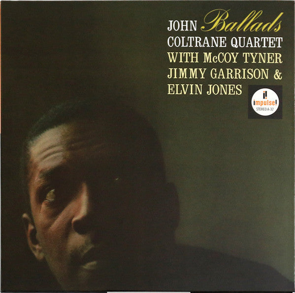 John Coltrane Quartet* : Ballads (LP, Album, RE, RM, 180)