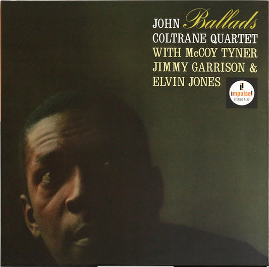 John Coltrane Quartet* : Ballads (LP, Album, RE, RM, 180)