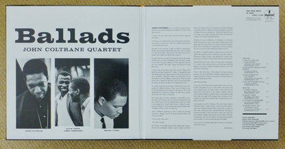 John Coltrane Quartet* : Ballads (LP, Album, RE, RM, 180)