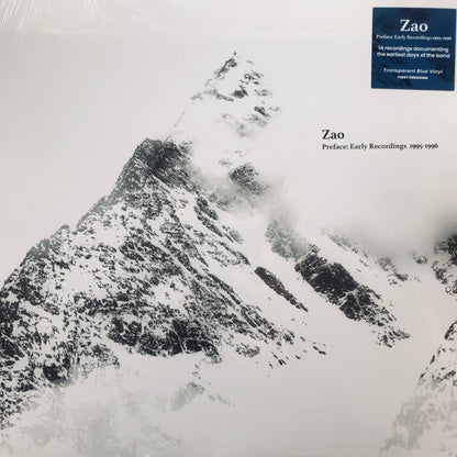 ZAO : Preface: Early Recordings 1995-1996 (LP, Comp, Ltd, RM, Blu)