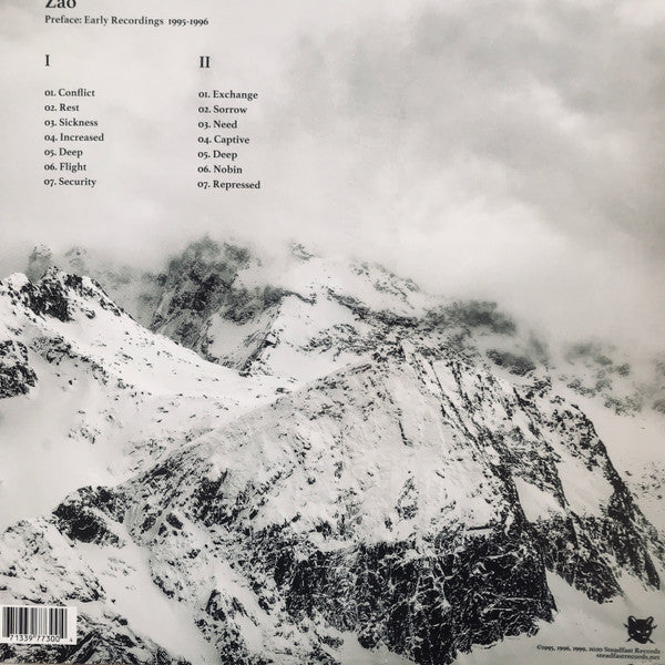 ZAO : Preface: Early Recordings 1995-1996 (LP, Comp, Ltd, RM, Blu)