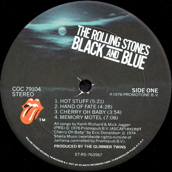 The Rolling Stones : Black And Blue (LP, Album, Gol)