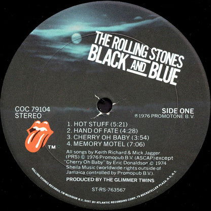 The Rolling Stones : Black And Blue (LP, Album, Gol)