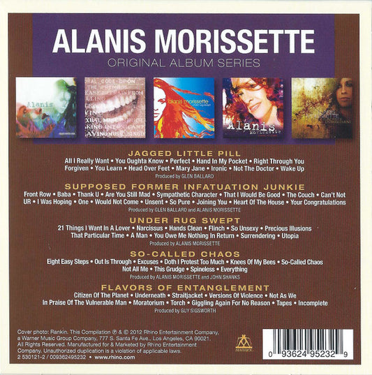 Alanis Morissette : Original Album Series (CD, Album, RE + CD, Album, RE + CD, Album, RE + CD)