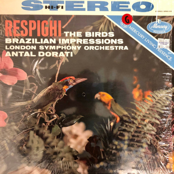 Respighi*, London Symphony Orchestra, Antal Dorati : The Birds / Brazilian Impressions (LP)