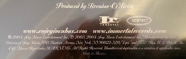 Incubus (2) : A Crow Left Of The Murder... (CD, Album)