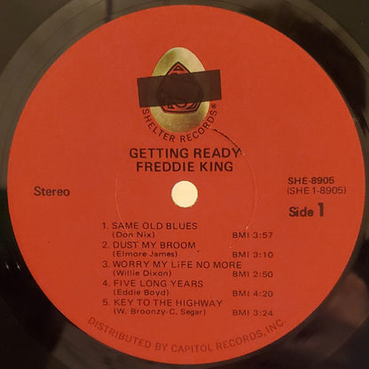 Freddie King : Getting Ready... (LP, Album, Los)