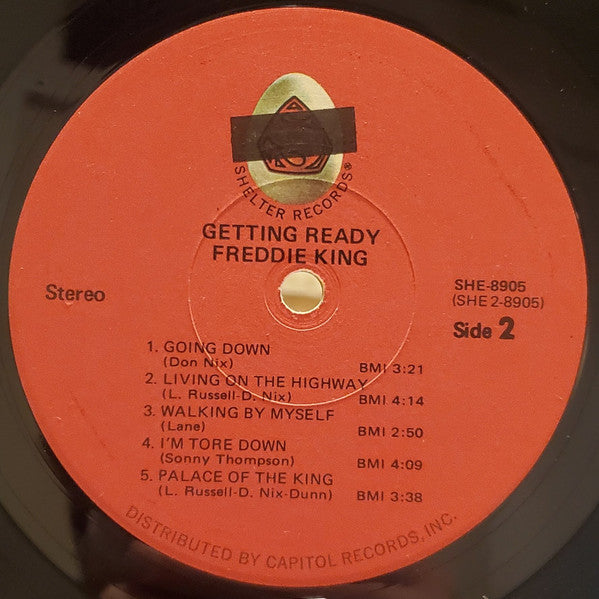 Freddie King : Getting Ready... (LP, Album, Los)