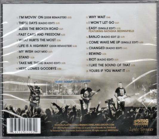 Rascal Flatts : Twenty Years Of Rascal Flatts - The Greatest Hits (CD, Comp)