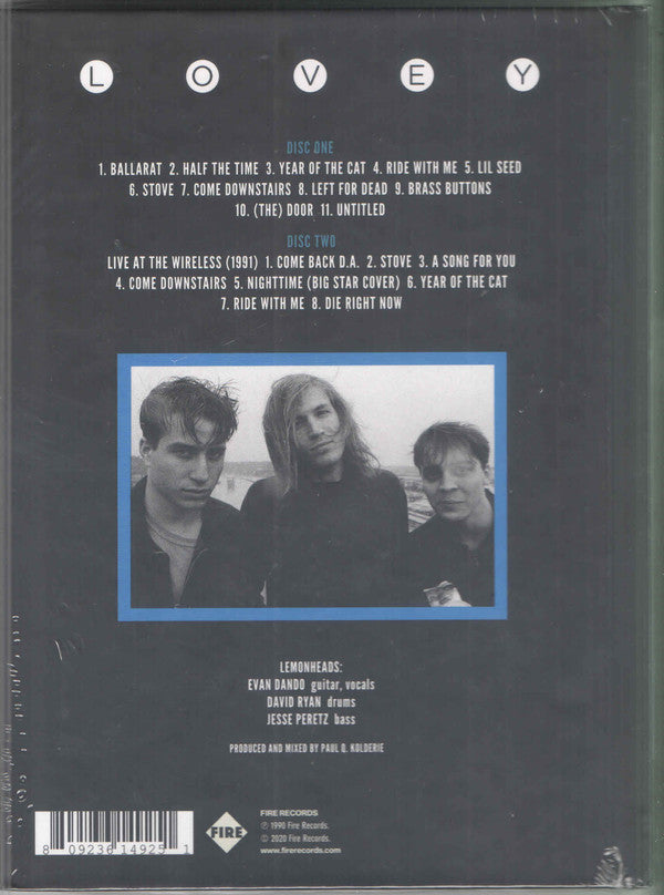 Lemonheads* : Lovey (CD, Album, RE + CD + Dlx, RM, S/Edition, Boo)