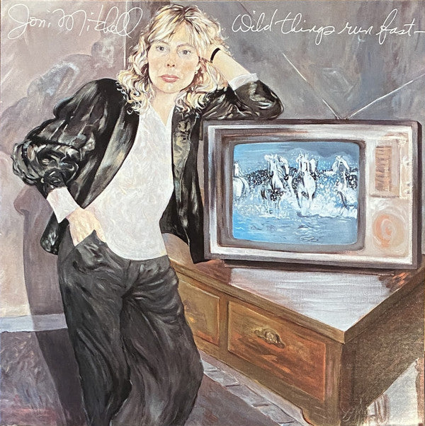 Joni Mitchell : Wild Things Run Fast (LP, Album, All)