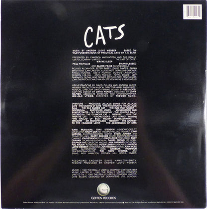 Andrew Lloyd Webber : Cats: Original London Cast Recording (2xLP, Album, Win)