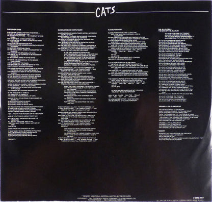 Andrew Lloyd Webber : Cats: Original London Cast Recording (2xLP, Album, Win)