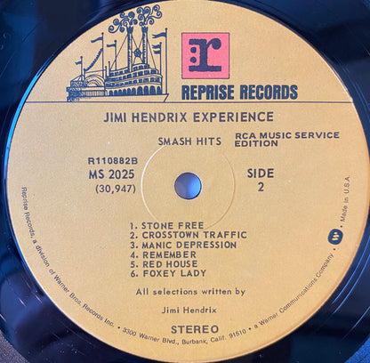 Jimi Hendrix Experience* : Smash Hits (LP, Comp, Club)