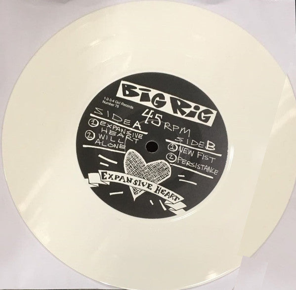 Big Rig : Expansive Heart (7", RE, Whi)