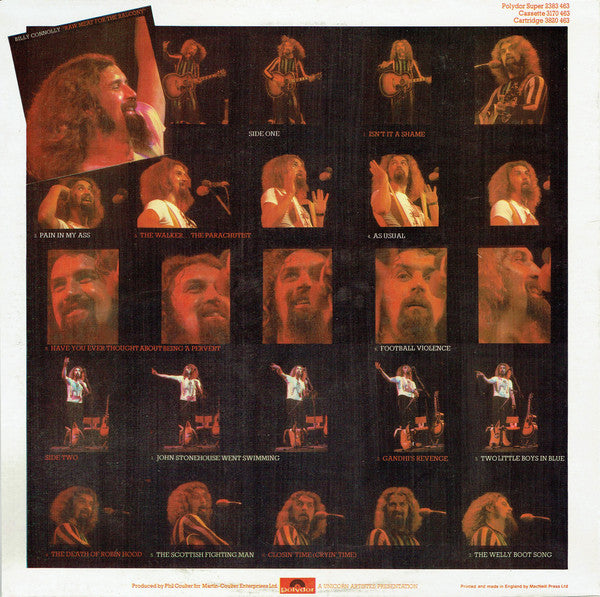 Billy Connolly : Raw Meat For The Balcony (LP, Album)