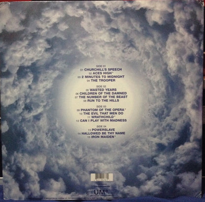 Iron Maiden : Somewhere Back In Time - The Best Of: 1980-1989 (2xLP, Comp, Pic, Gat)