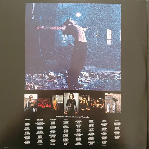 Various : The Crow (Original Motion Picture Soundtrack) (LP + LP, S/Sided, Etch + Album, Ltd, RE, RP, Red)