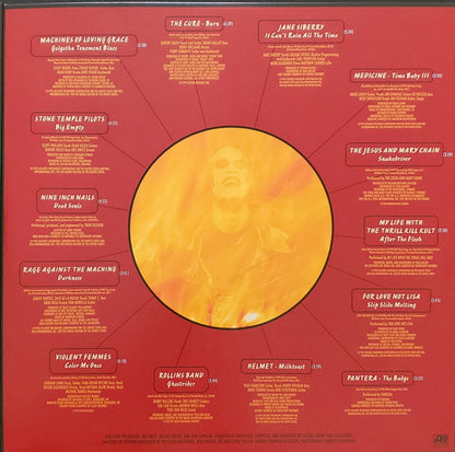Various : The Crow (Original Motion Picture Soundtrack) (LP + LP, S/Sided, Etch + Album, Ltd, RE, RP, Red)