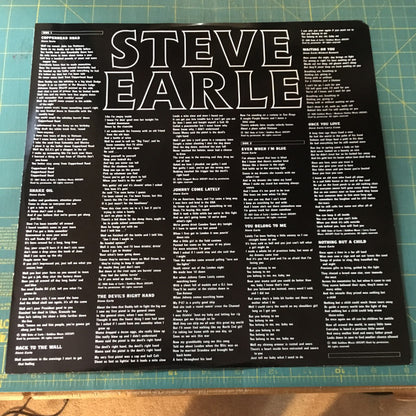 Steve Earle : Copperhead Road (LP, Album, RP, Bar)